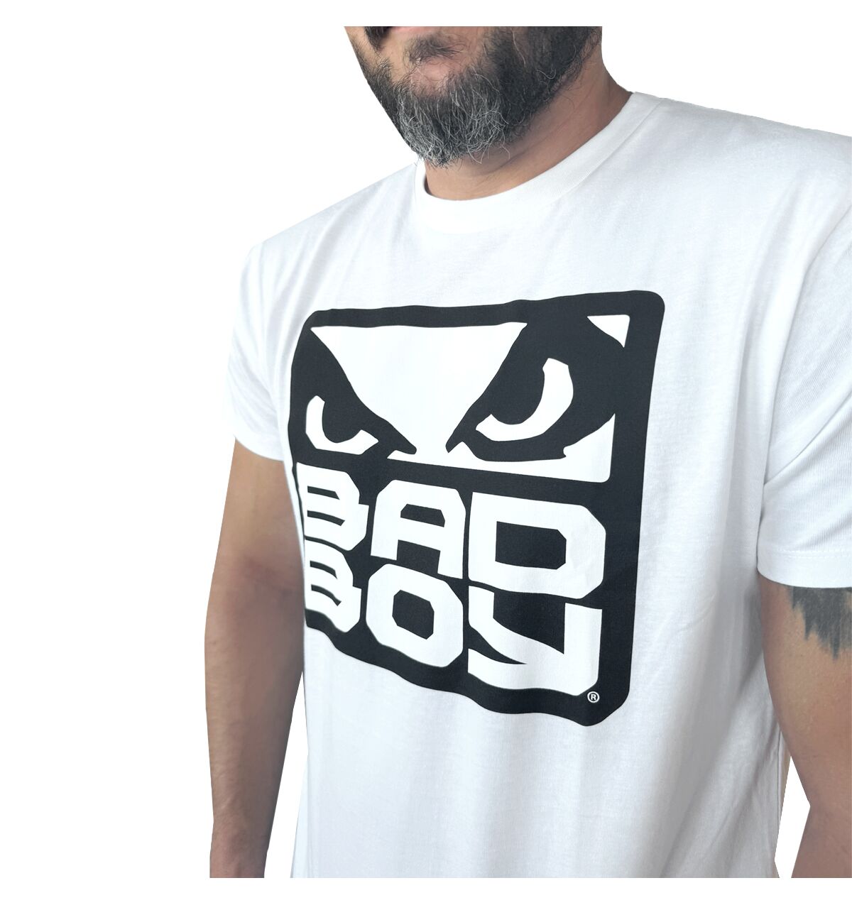 BAD BOY Stacked Logo T-Shirt