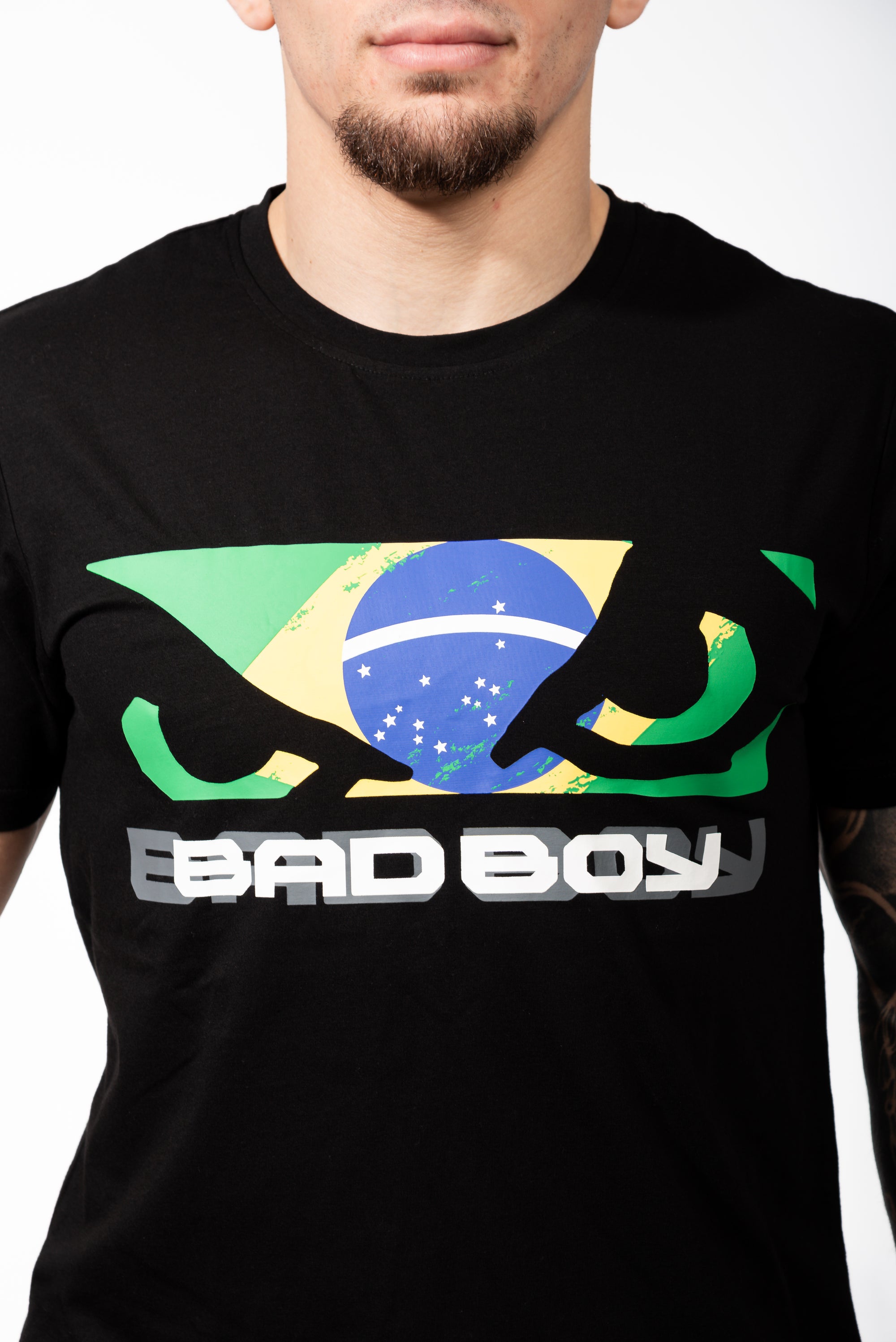 BAD BOY Brazil Flag T-Shirt