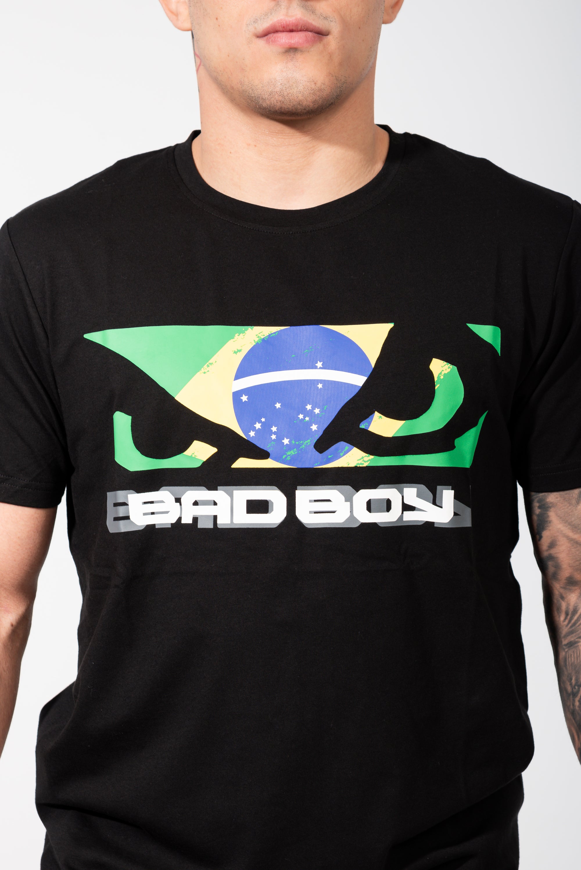 BAD BOY Brazil Flag T-Shirt