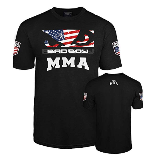 BAD BOY USA MMA Artist American Flag T-Shirt
