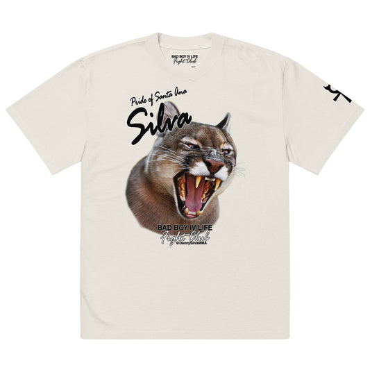 “Team Silva- Big Cat”  Oversized Box-Fit T